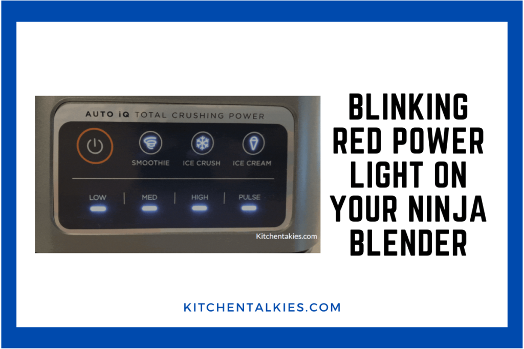 Blinking Red Power Light On Your Ninja Blender 1024x683 