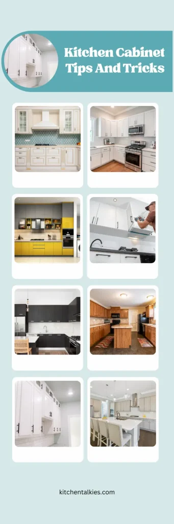 kitchen cabinet tips and tricks