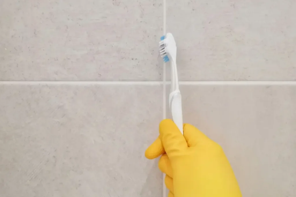 Grout brash