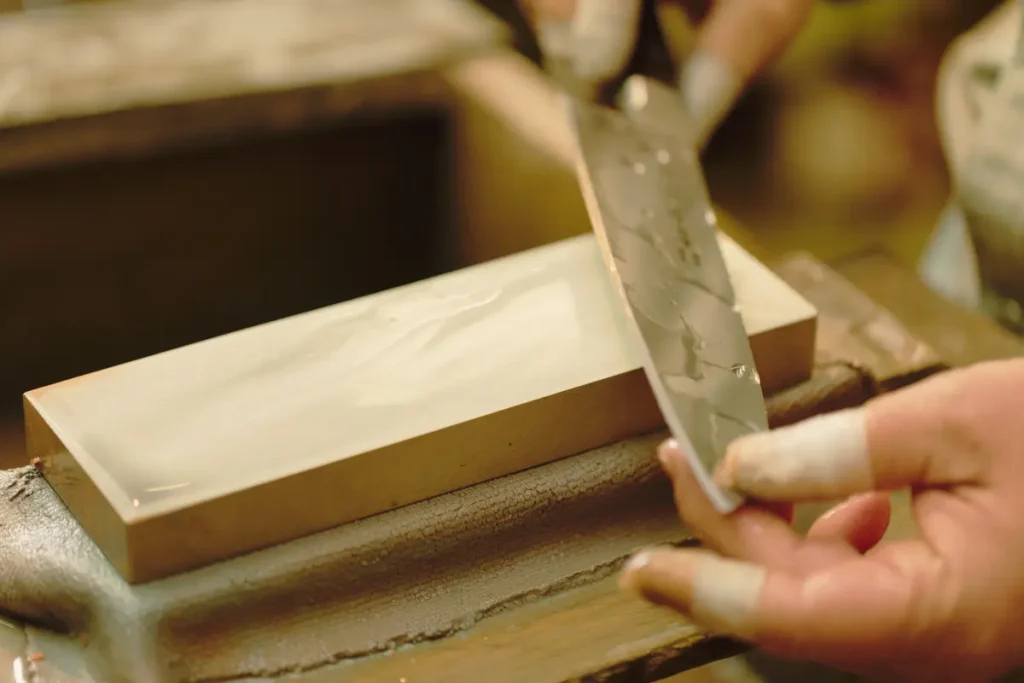Sharpen Japanese Kitchen Knives
